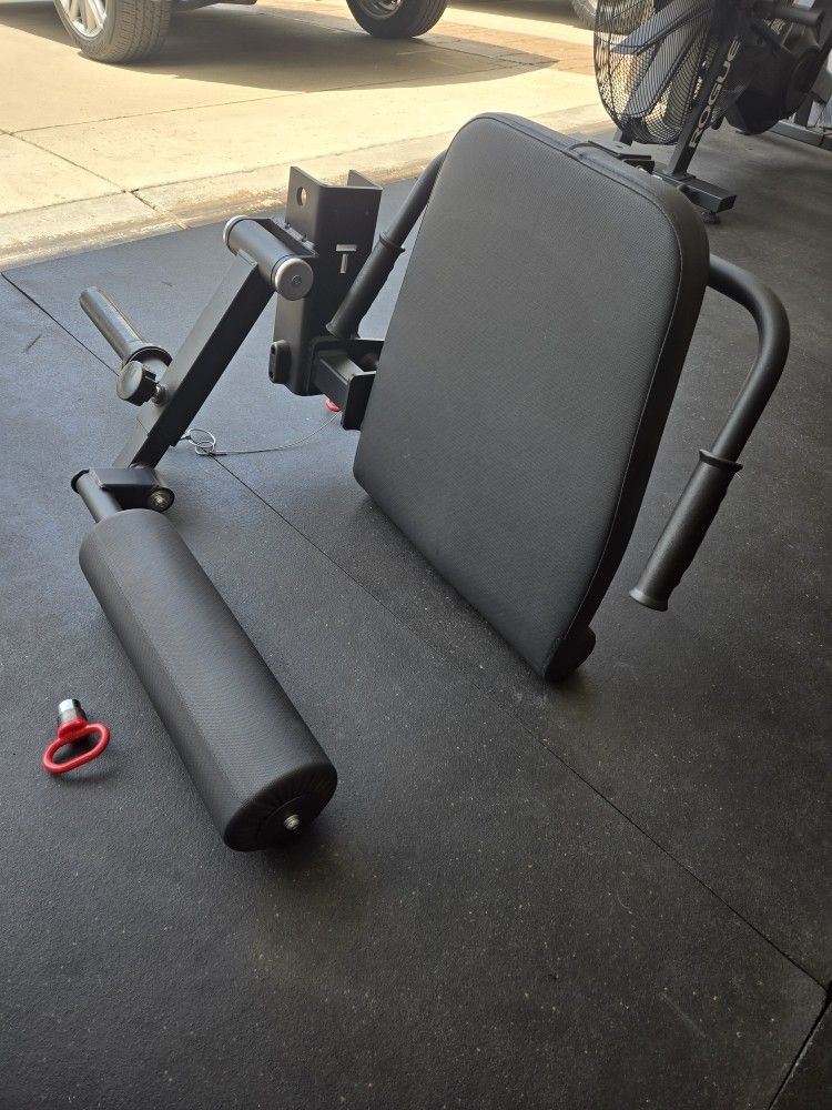 Titan T-3 or X-3 Rack Mounted Leg Curl and Extension