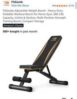 Workout Weight Bench