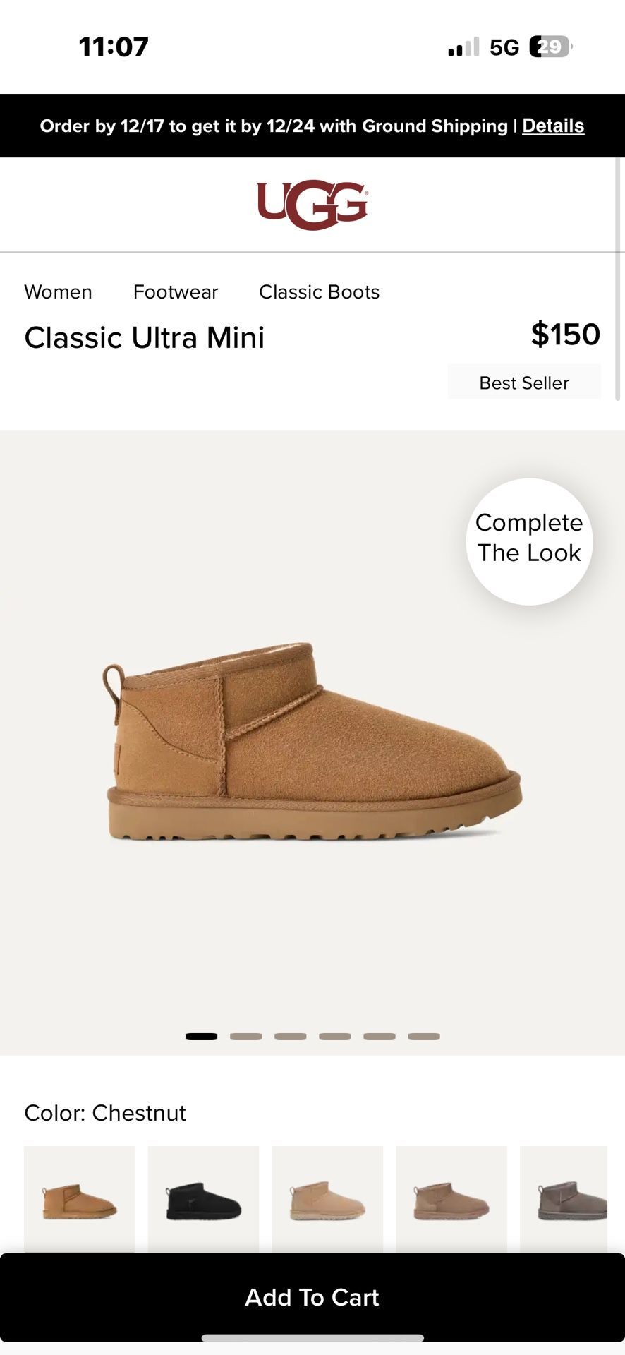 UGG Classic Ultra Mini-Size 35 Eur-5 US