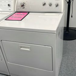 Used Whirlpool Dryer. 1 Year Warranty 