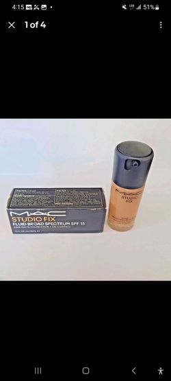 M.A.C Studio Fix Fluid Broad Spectrum SPF 15 1 Fl OZ NC 25 New in Box