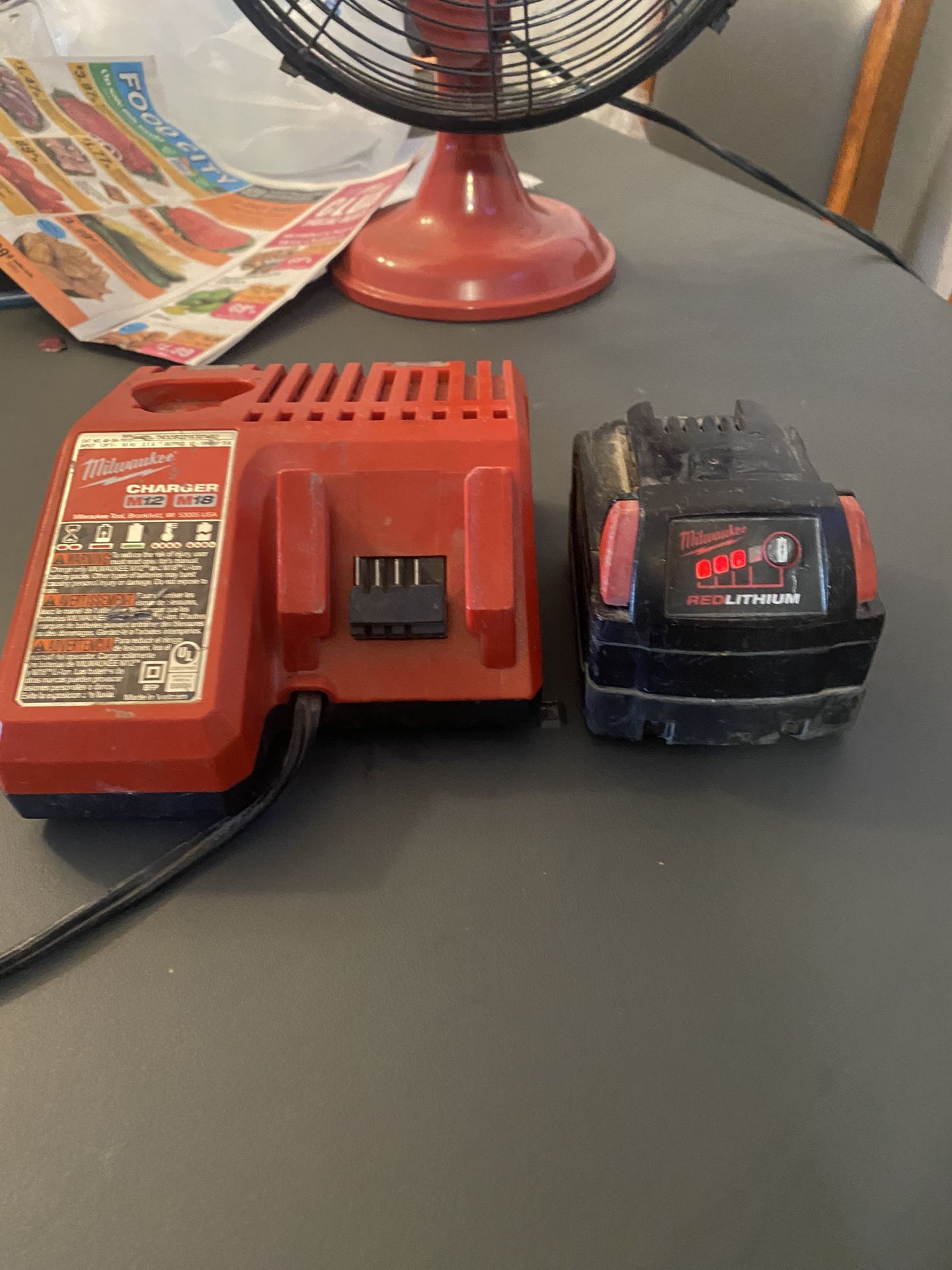 Milwaukee Battery & Charger