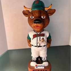 Buffalo Bisons Heavyset Buster T Bison Mascot Bobblehead SGA 