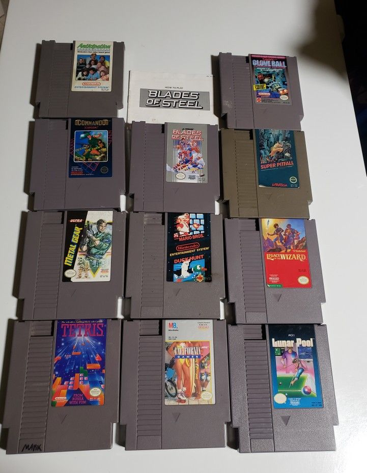 Nintendo NES Game Lot