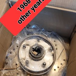 Disc brakes. Slotted