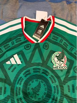 New with tags Authentic Adidas México World Cup on field player version home jersey