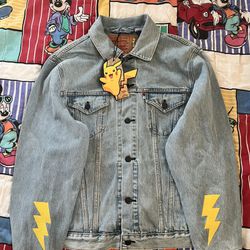 Levi’s x Pokémon 25th Anniversary Embroidered Vintage Fit Trucker Jacket