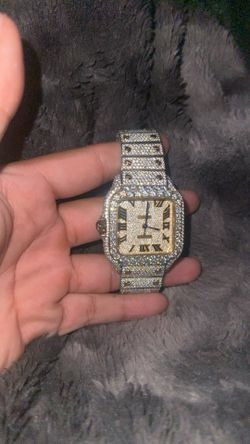 Moissanite Cartier watch