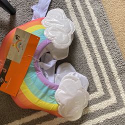 Extra large dog costume rainbow
