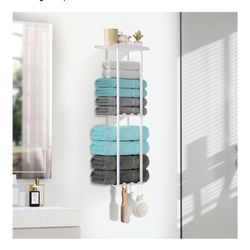 ‼️New Towel Rack With Shelf