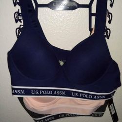 Polo 3 Pack Bras New