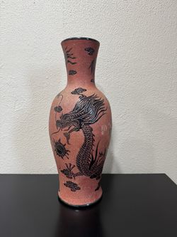 Japanese Dragon Vase