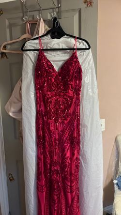 Pink prom dress