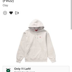 Supreme Hoodie Medium 