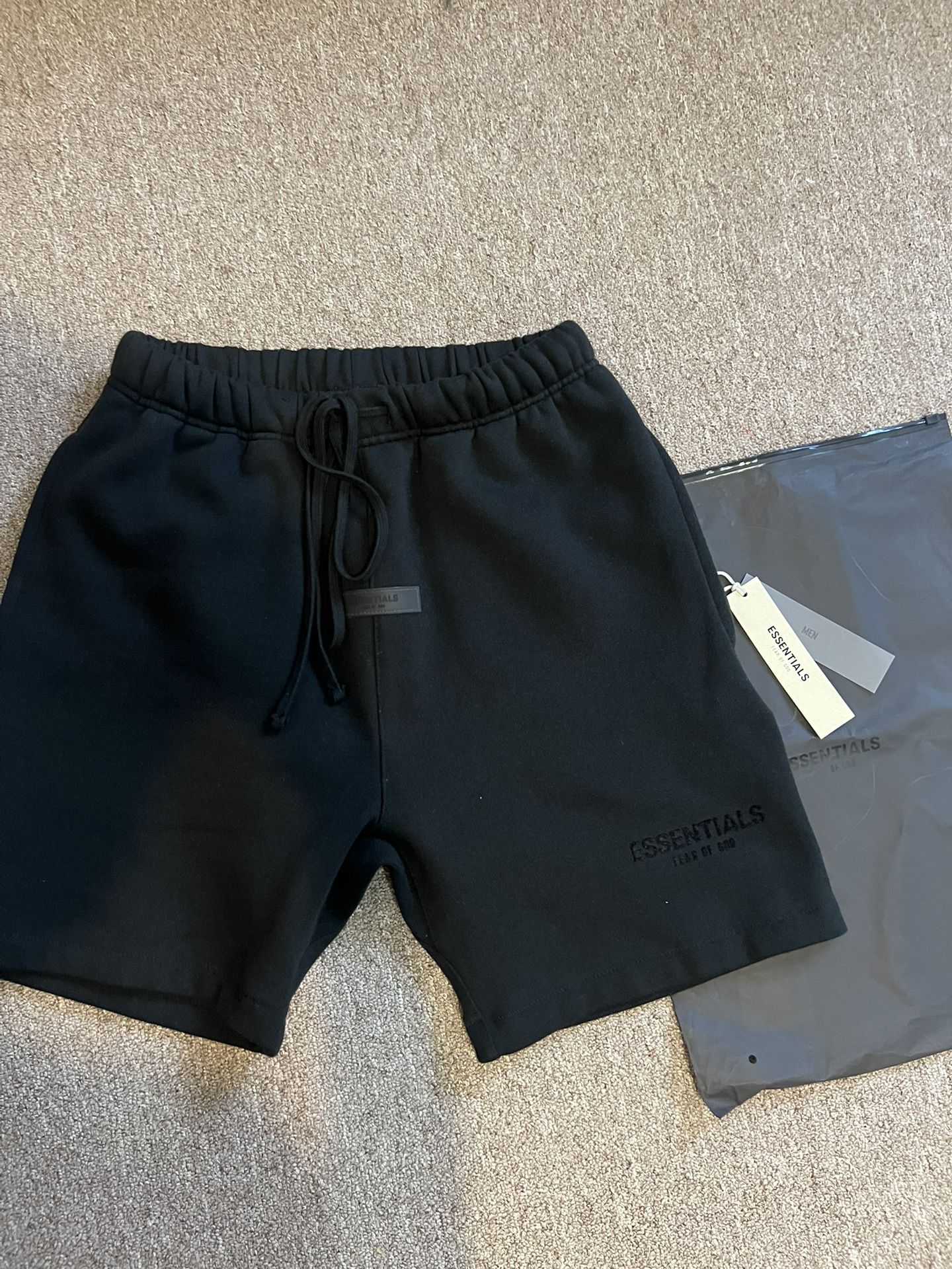 Black Essentials Shorts
