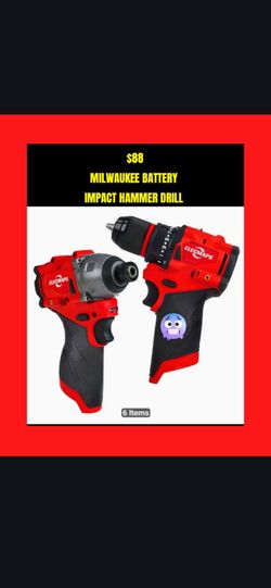 MILWAUKEE STUBBY drill impact hammer FORGE COMPRESSOR RACHET CARGO CARRIER