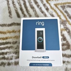 Ring - Wired Doorbell Pro 2  Smart WiFi

Video Doorbell - Satin Nickel