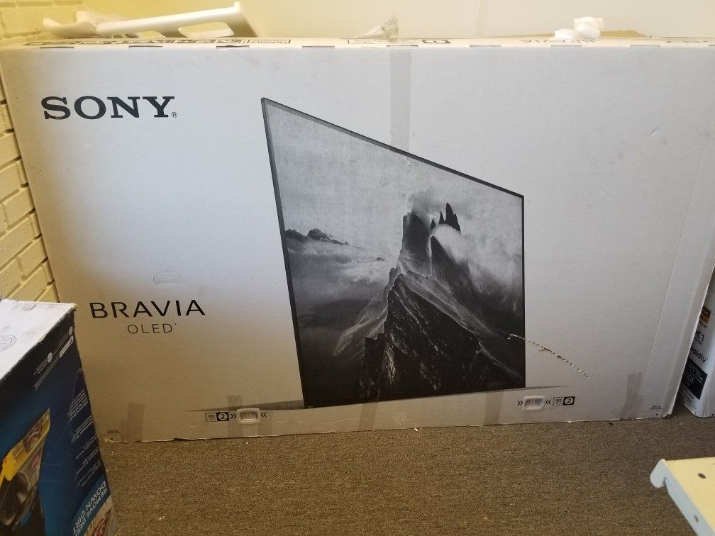 77 inches oled sony 4k smart TV in the box. No credit check financing. Only $50 down payment. Warranty for two years