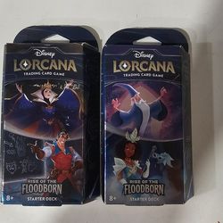 Lorcana Rise of the Floodborn Starter Deck Bundle