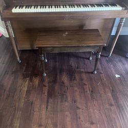 Hallet & Davis Upright Vintage Piano