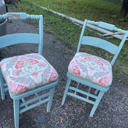 two old antic chairs 