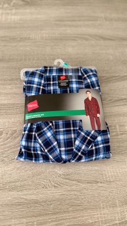 Hanes Flannel Pajama Set Size XL