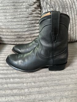 Tecovas The Dean Midnight Cowhide Boots Size 11 EE with Box