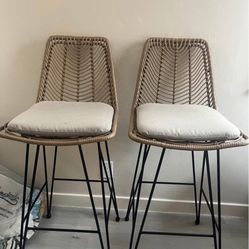 Boho Bar Stool (pair) 