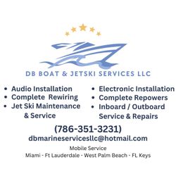 Boat Marine Technician Engine, Electrical, Audio