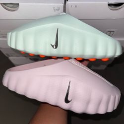 Nike Mind Slide 001 Barely Green / Pearl Pink 🍵🌸