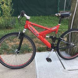 Mongoose Dual Suspension Bike