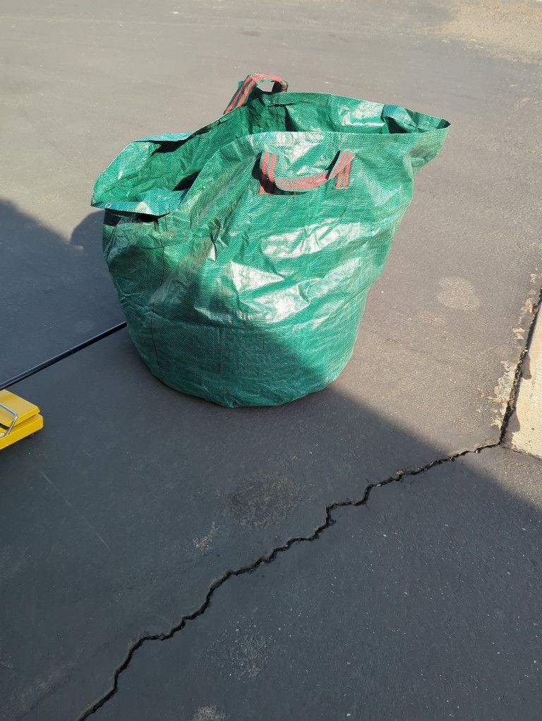 Tote Bag Heavy Duty Green With Two Handles