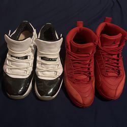 Jordan 11 Iridescent and Jordan 12 Gym red (Hurry Jordan 11 Will Increase In Price)