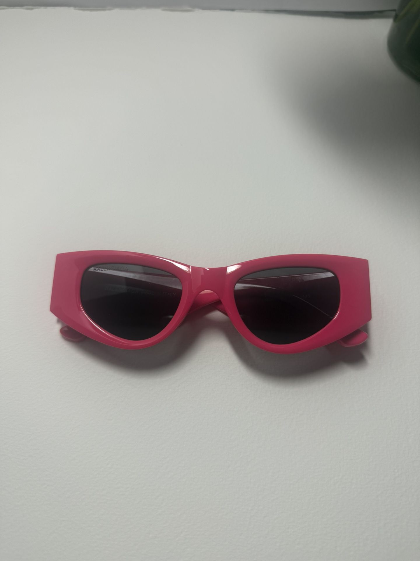 Red Balenciaga Glasses Bold Designer Streetwear Look SEND BEST OFFER 