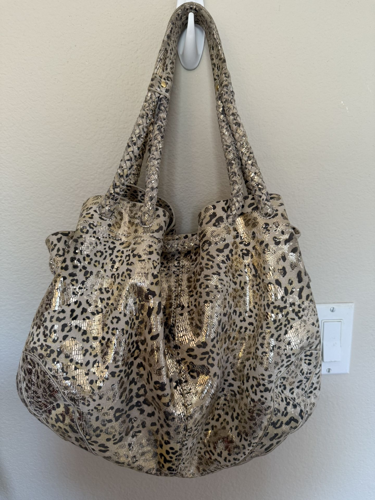 La Gioe Do Toscana Leather Hobo Bag