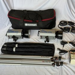 Norman/Normark/Norlite 400 strobe kit. 