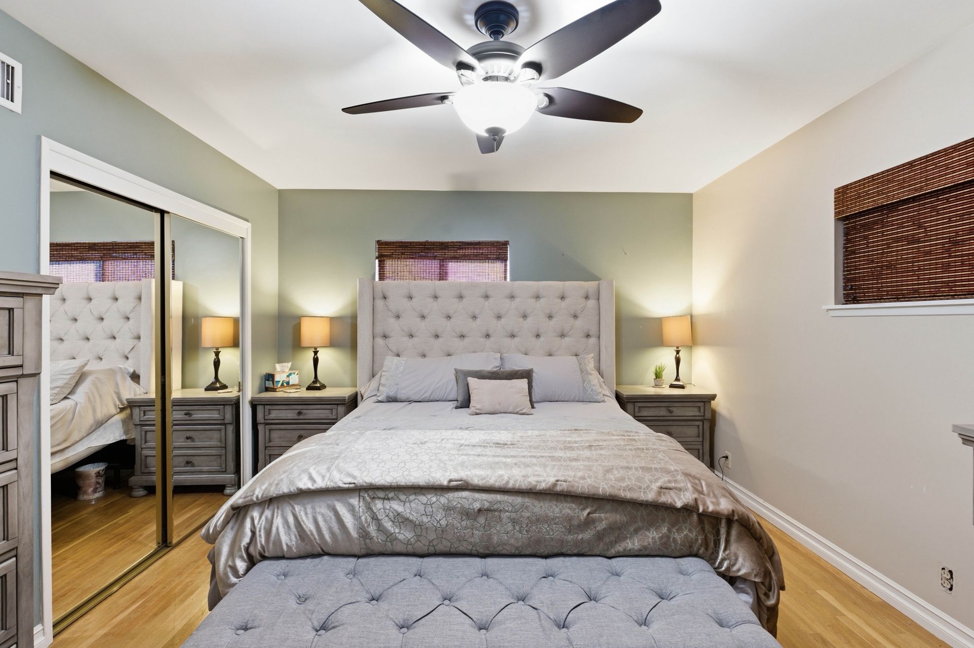 King Tufted Beige headboards