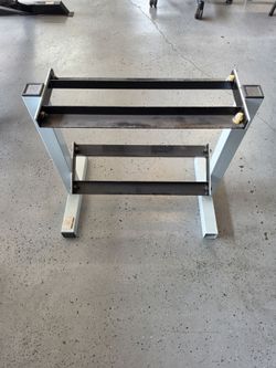 Dumbell weight rack