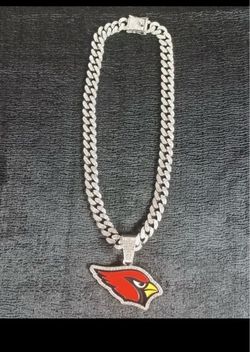 Arizona Cardinals chain and pendant