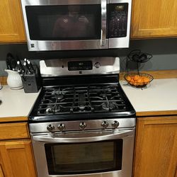 Kenmore Gas Oven/ Over Range Microwave