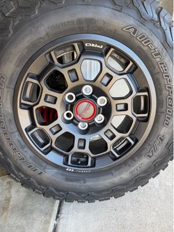 2025 trd wheels and tires
