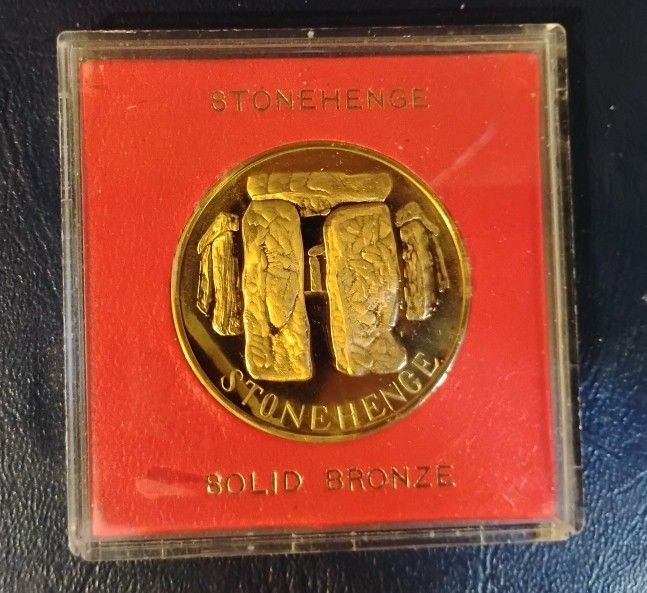 STONEHENGE MEDAL COIN TOKEN UK GREAT BRITAIN ENGLAND