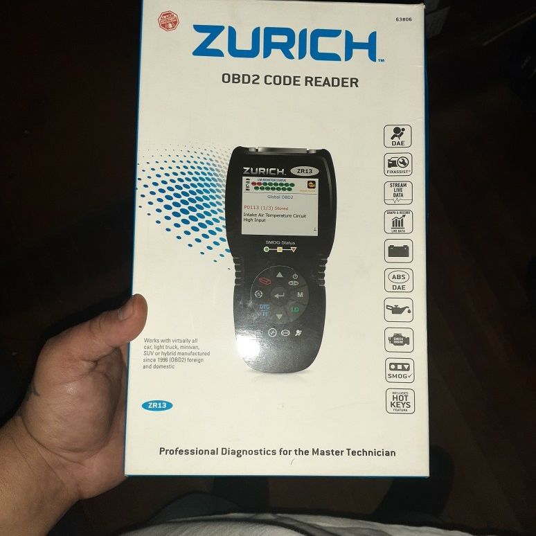 Zurich ZR13 - Obd2 Code Reader
