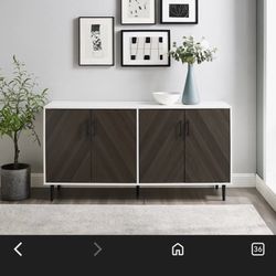 Beautiful Modern Stand 58 Inches Long Brand New In Box