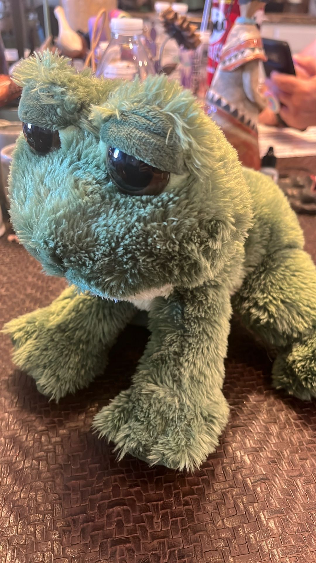 Green Frog Plush