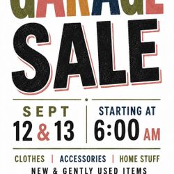 Garage sale