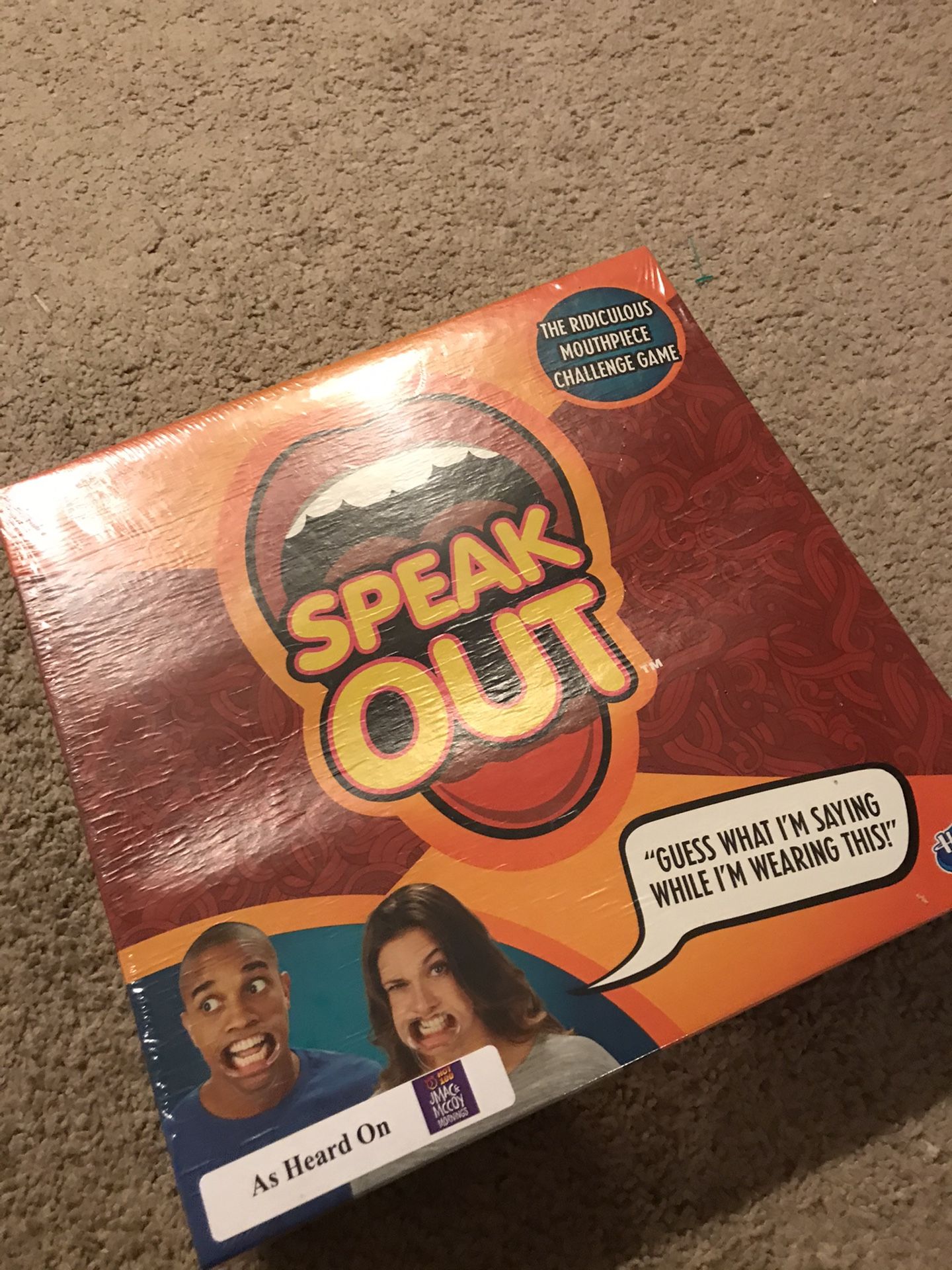New Speak out game