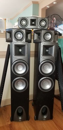 Klipsch surround sound speakers