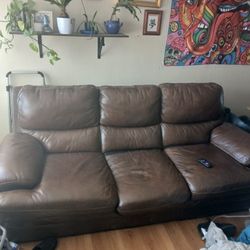 Leather Couch