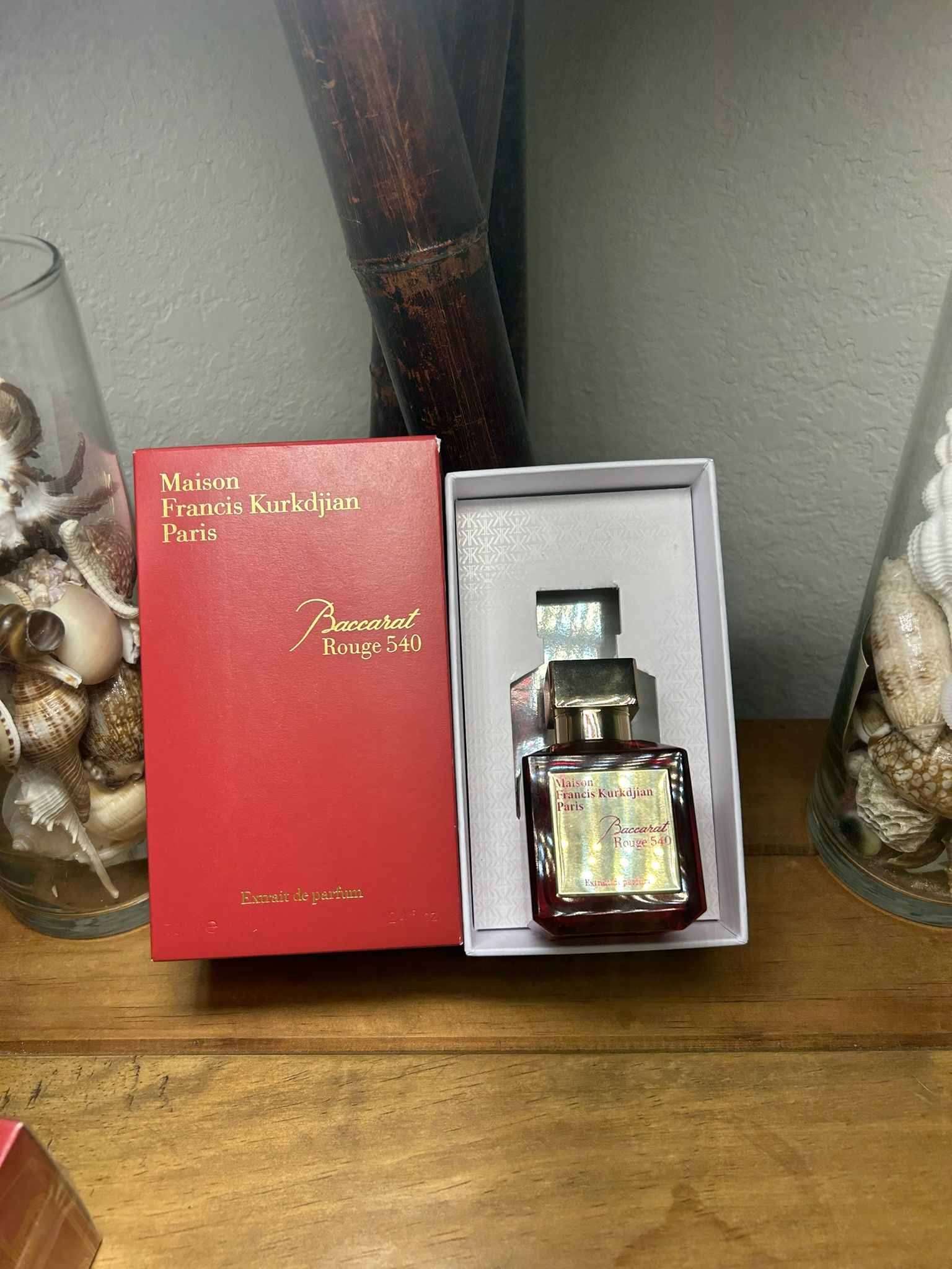 Baccarat red Bottle